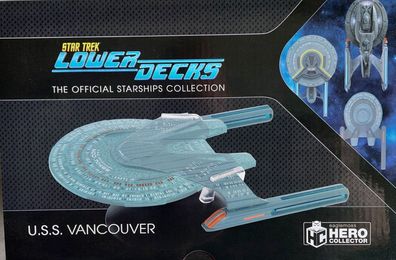 U.S.S. Vancouver Sammlermodell Star Trek LOWER DECKS Metall Eaglemoss OVP NEU