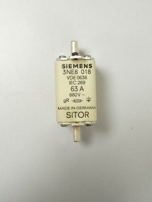 Siemens 3NE8018 Sicherungseinsatz 63A