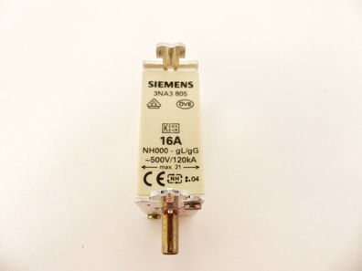 Siemens 3NA3 805 Sicherungseinsatz