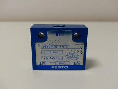 Festo OS-1/4 B Typ 6682 Serie M002 blau -gebraucht!-