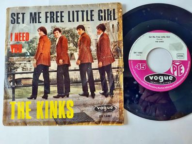 The Kinks - Set me free little girl 7'' Vinyl Germany