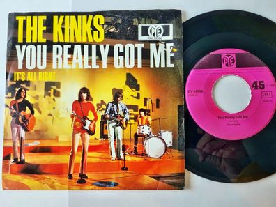 The Kinks - You really got me 7'' Vinyl Germany STAGE COVER