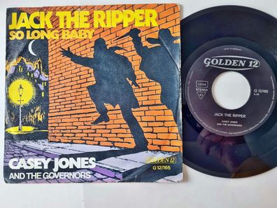 Casey Jones and the Governors - Jack the ripper 7'' Vinyl Germany Cover 1