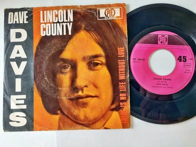Dave Davies/ The Kinks - Lincoln country 7'' Vinyl Germany