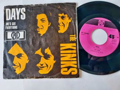 The Kinks - Days 7'' Vinyl Germany