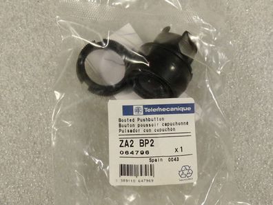 Telemecanique ZA2 BP2 Drucktaster schwarz Booted Pushbutton - ungebraucht - in u