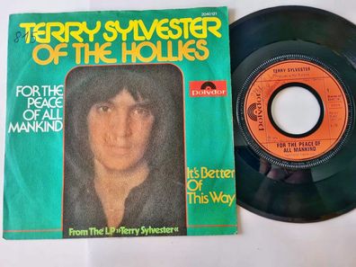 Terry Sylvester/ The Hollies - For the peace of all mankind 7'' Vinyl Germany