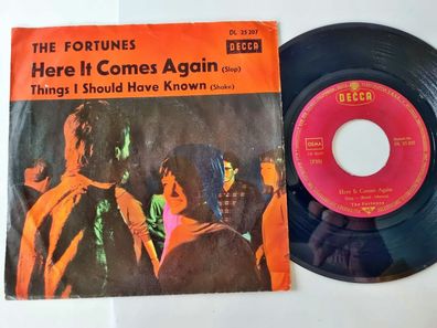 The Fortunes - Here it comes again 7'' Vinyl Germany
