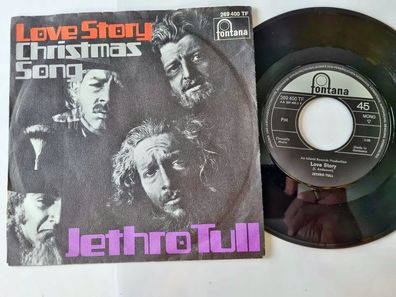 Jethro Tull - Love story/ Christmas song 7'' Vinyl Germany