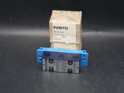 Festo ZK-PK-3-6/3 UND-Block 4204 > ungebraucht! <