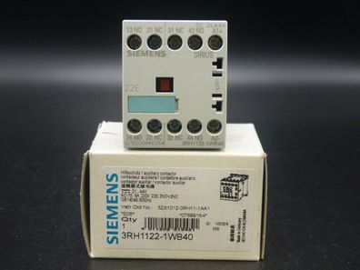 Siemens 3RH1122-1WB40 21…44V > ungebraucht! <