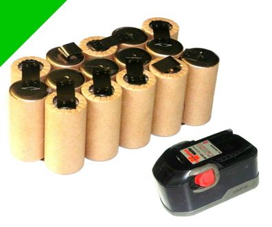 Akkupack für Würth / AEG Akku SD 18 V / B1820R/ 2,5 Ah NiCd 2500 mAh Sanyo