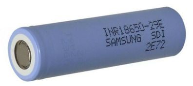 Li-Ion Akku Samsung SDI INR 18650-29E 3,6 V 2800 mAh
