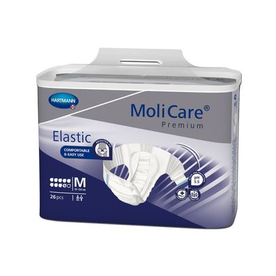 3x MoliCare Premium Elastic 9 Tropfen, M - 4052199297316 | Packung (26 Stück) (Gr. M)