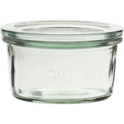 WECK Einkochglas mit Deckel, 6-tlg., klar, Sturzform, Inhalt: 0,165 Liter