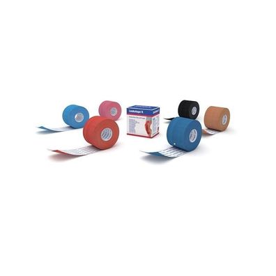 Leukotape® K Starter Kit 4x Tape mehrfarbig Schere Broschüre