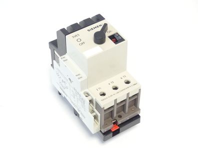 Siemens 3VE3000-2MA00 Schütz + 3VE9301-1AA0 Hilfsstromschalter + 3VE9307-5AA00