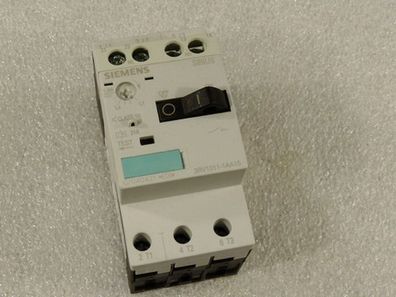 Siemens 3RV1011-1AA15 Leistungsschalter + 3RV1901-1E
