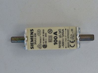 Siemens 3NA3830 NH-Sicherungseinsatz 100A - ungebraucht!