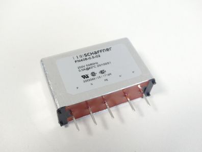 Schaffner FN406-0.5-2 Spannungsversorgungsleitungsfilter 250V - ungebraucht!