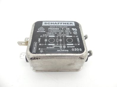 Schaffner FN2060-1-06 Entstörfilter 250V