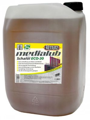 Kettlitz-medialub Schalöl ECO-30- 20 Liter Kanister