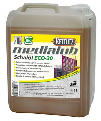 Kettlitz-medialub Schalöl ECO-30- 5 Liter Kanister