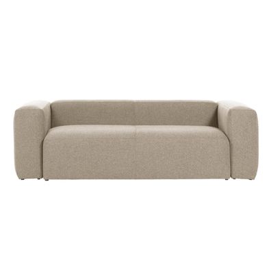 Sofa Blok 2-Sitzer beige 210 cm