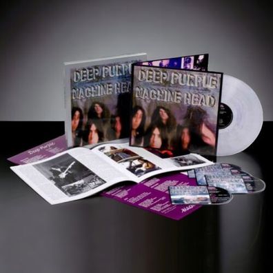 Deep Purple - Machine Head (Limited Deluxe Vinyl Box) 1LP 3CD 1 BR Audio
