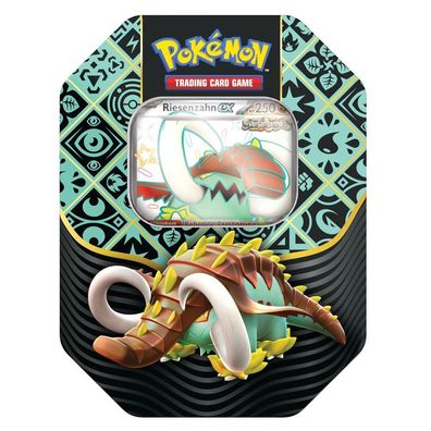 Tin Box Riesenzahn | Pokemon | Sammel-Karten | Kollektion deutsch