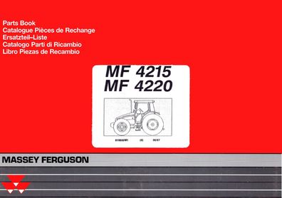 Ersatzteilliste Massey Ferguson MF 4215 MF 4220