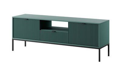 Fernsehschrank Nova RTV154 Lowboard Labrador/ Schwarze Griffe und Beine