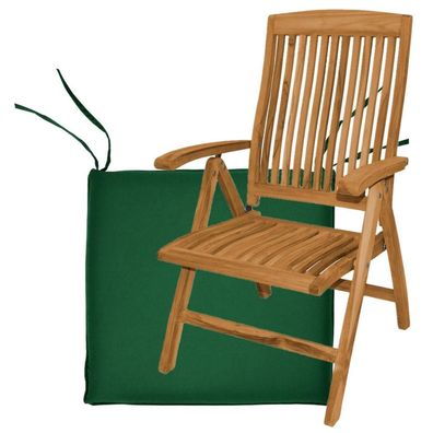 Sitzauflage 50 cm x 50 cm für Hochlehner Bari / Catania - grün