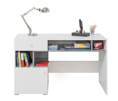 Schreibtisch Sigma SI - 10 Weiß/ Beton