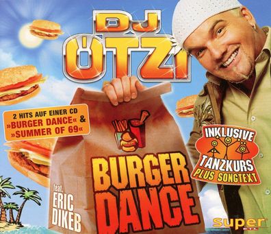 Maxi CD Cover DJ Ötzi - Burger Dance