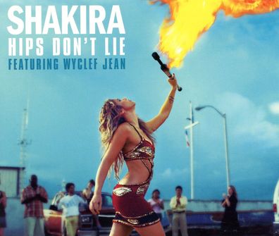 Maxi CD Cover Shakira - Hips don´t lie