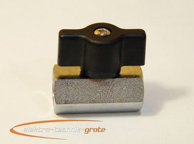 Mini Brass S 34-3/8"-CW617N VA Kugelhahn - ungebraucht!