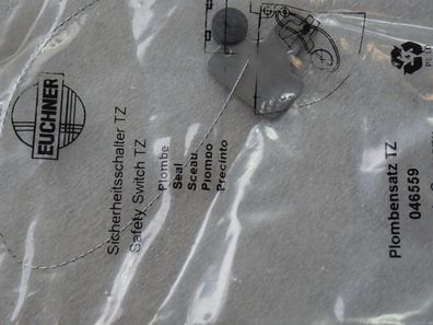 Plombensatz TZ 046559 für Sicherheitsschalter TZ - ungebraucht - in versiegelte