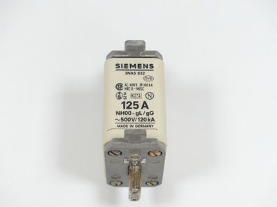 Siemens 3NA5832 Sicherungseinsatz 125A