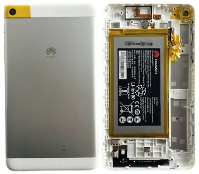 Original Huawei MediaPad T2 7" Akkudeckel BGO-DL09 + Akku HB33G1 Silber Neu