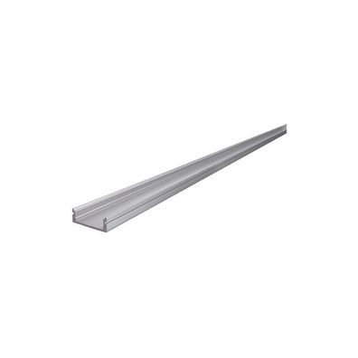 DEKO-LIGHT U-Profil flach, 15 - 16,3 mm LED Stripes, 3000 mm, Aluminium, Sil...