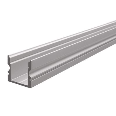 DEKO-LIGHT U-Profil hoch, 10 - 11,3 mm LED Stripes, 3000 mm, Aluminium, Silb...