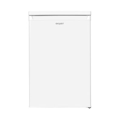 Exquisit KS16-V-040D Kühlschrank, 55 cm breit, 126L, LED-Beleuchtung, weiß
