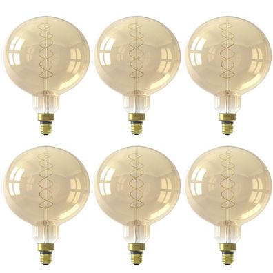 Bronx71 Leuchtmittel LED Ø 20 cm gold (6er Set)