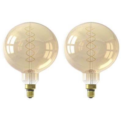 Bronx71 Leuchtmittel LED Ø 20 cm gold (2er Set)