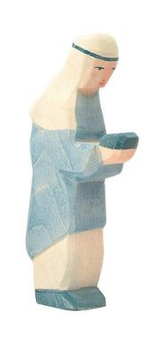 Ostheimer König blau orientalisch Holzfigur Krippenfigur Weihnachten 41702