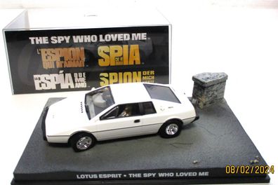 Modellauto 1:43 GE Fabbri James Bond 007 Lotus Esprit OVP (961h)