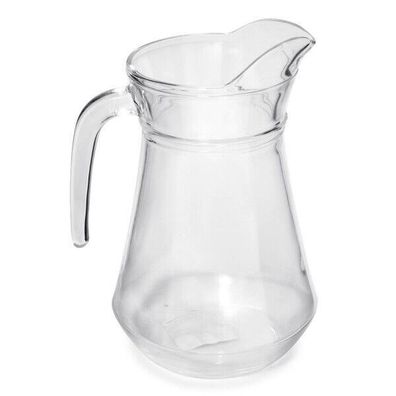 Wasserkrug 1,25L / 1,5L Saftkrug Karaffe Glaskaraffe Glas Milchkrug Wasserkanne