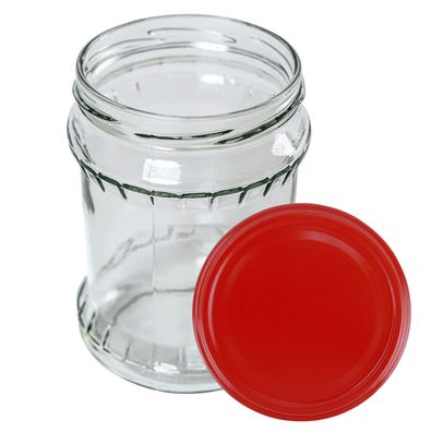 500ml Einweckgläser Einmachgläser Vorratsgläser Einmachglas mit Deckel ROT