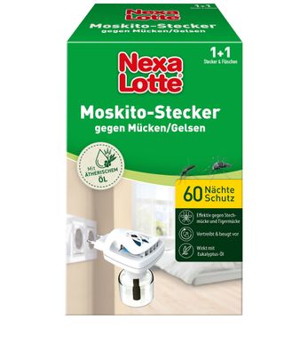 NEXA LOTTE® Moskito-Stecker gegen Mücken und Gelsen, 1 Stück